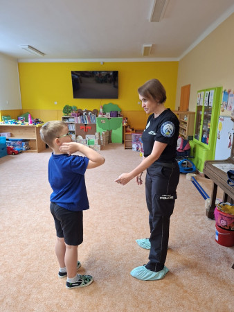 Navštívila nás městská policie